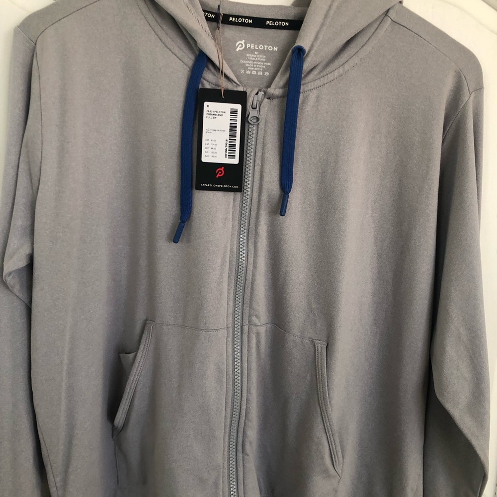 NWT Peloton Women’s Full Zip Hoodie
